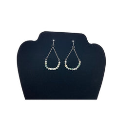 Beaded Silver Earring Sets