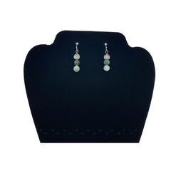 Beaded Silver Earring Sets