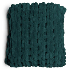 Chunky Knit Chenille Throw