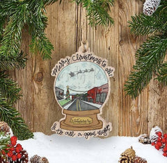 Casey Town Snowglobe Ornament