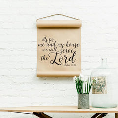 Faith/Scripture Wall Scrolls