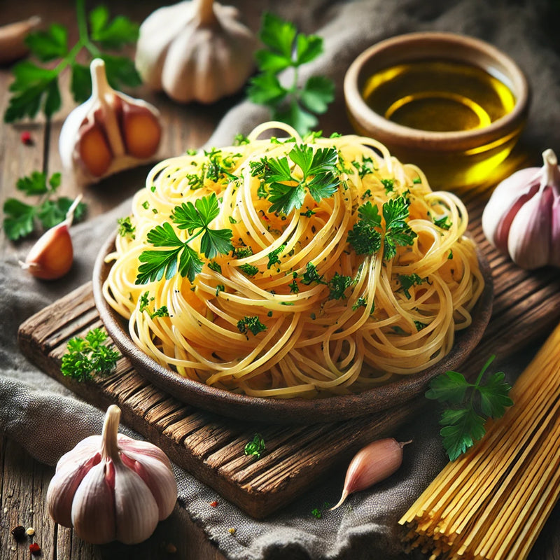 Garlic & Parsley Angel Hair Pasta