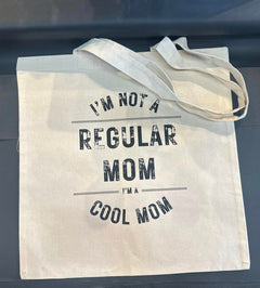 Mom Themed Canvas Tote