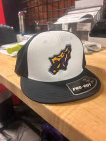 Embroidered Arrow Head Sport-Tek Fitted Hat