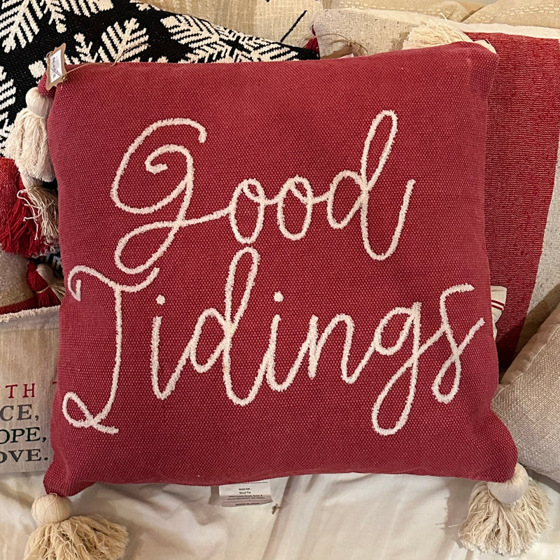 Good Tidings Pillow