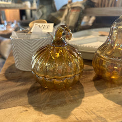 Glass Pumpkin/Squash Jar