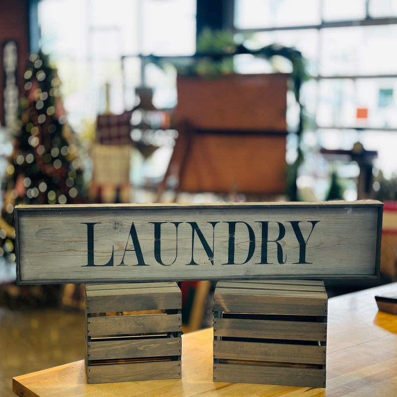 Laundry - Framed Sign
