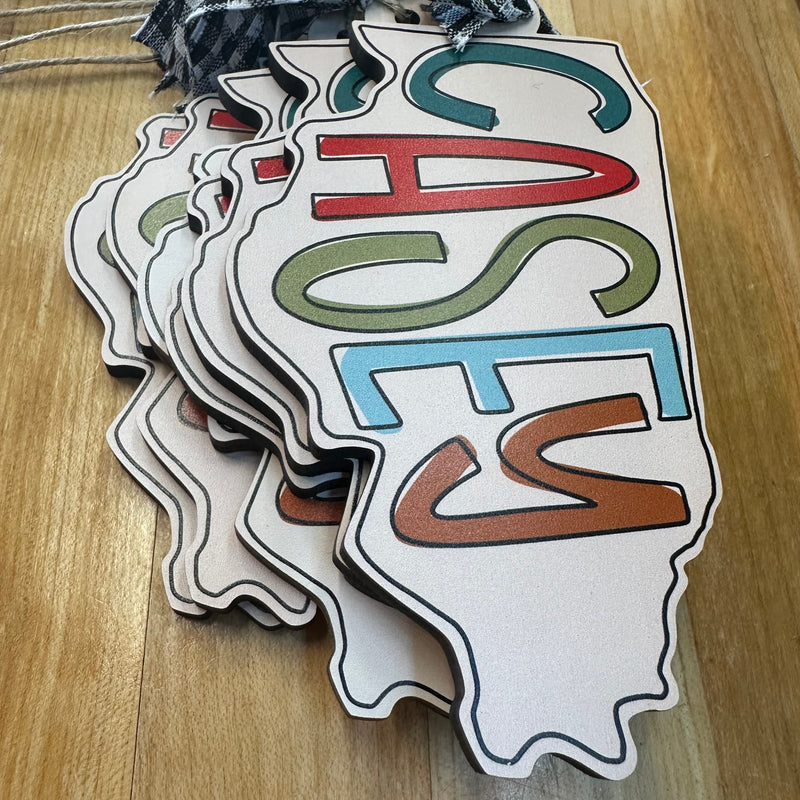 Casey State Ornaments