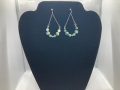 Beaded Silver Earring Sets