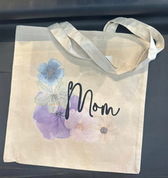 Mom Themed Canvas Tote