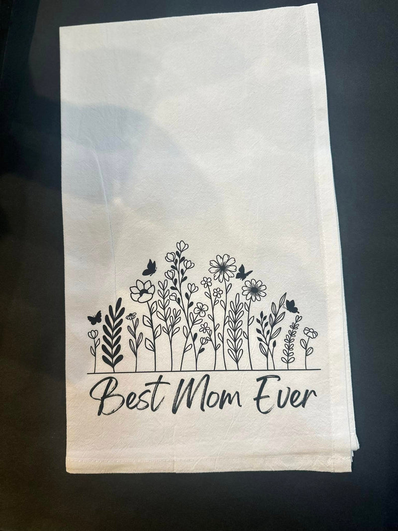 Mother's Themed Tea Towel
