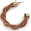 Twisted Hoop Earrings