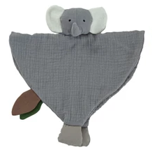 Cotton Double Cloth Plush Animal Snuggle Toy, 4 Styles