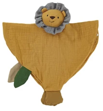 Cotton Double Cloth Plush Animal Snuggle Toy, 4 Styles