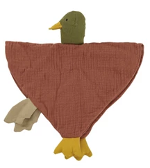 Cotton Double Cloth Plush Animal Snuggle Toy, 4 Styles