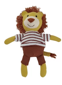 plush animal in clothes