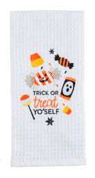 Halloween Waffle Towels