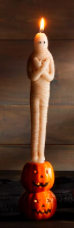 Taper Candle- Halloween