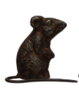 Metal Mouse, Distressed Rust Finish