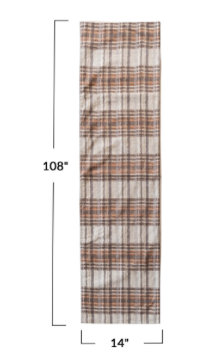Woven Cotton Table Runner