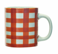 16 oz. Hand-Painted Stoneware Mug