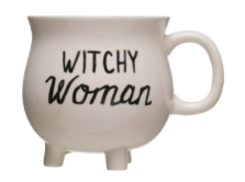 Stoneware Cauldron Mug