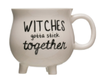 Stoneware Cauldron Mug