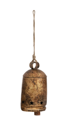 Metal Bell on Jute Rope