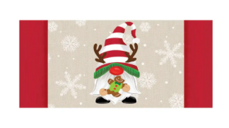Holiday Gnome Sassafras Mat