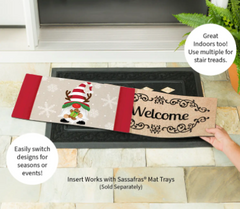 Holiday Gnome Sassafras Mat