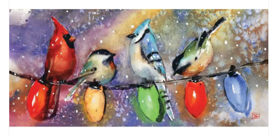Holiday Chirpers Sassafras Switch Mat