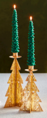 Tree & Stripe Taper Set