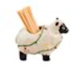 Christmas Farm Toothpick Caddy Sets