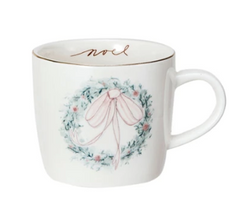 Stoneware Mug with Holiday Image