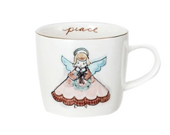Stoneware Mug with Holiday Image