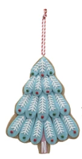 Clay Dough Holiday Cookie Ornament, 12 Styles