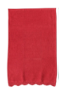 Hand-Woven Cotton Waffle Tea Towels w/ Crocheted Trim