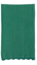 Hand-Woven Cotton Waffle Tea Towels w/ Crocheted Trim