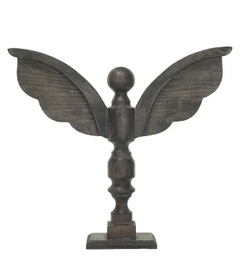 Carved Pine Wood Angels