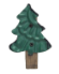 Embossed Metal Snowman/Tree Clip, Distressed Finish, 5 Colors, 2 Styles
