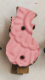 Embossed Metal Snowman/Tree Clip, Distressed Finish, 5 Colors, 2 Styles