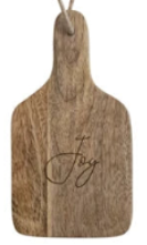 Mango Wood Cheese Board w/Etched Saying, 4 Styles