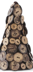 Coconut Button Cones