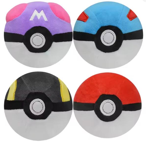 Pokemon Ball Plushie