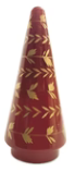 Hand-Painted Glass Cone Tree
