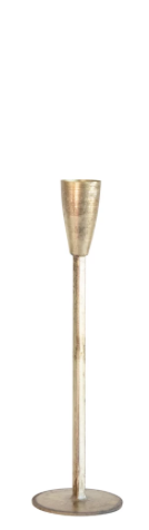 Metal Taper Holders with Antique Finish