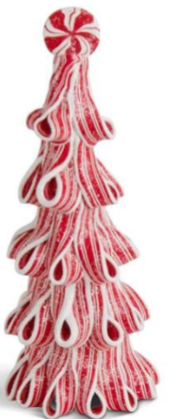 Set of 2 Ribbon Candy Trees