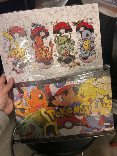 120-Piece Multi Pokemon Puzzles