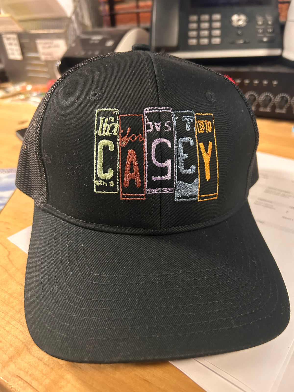 Embroidered Casey/Big Things Hat (Multi)