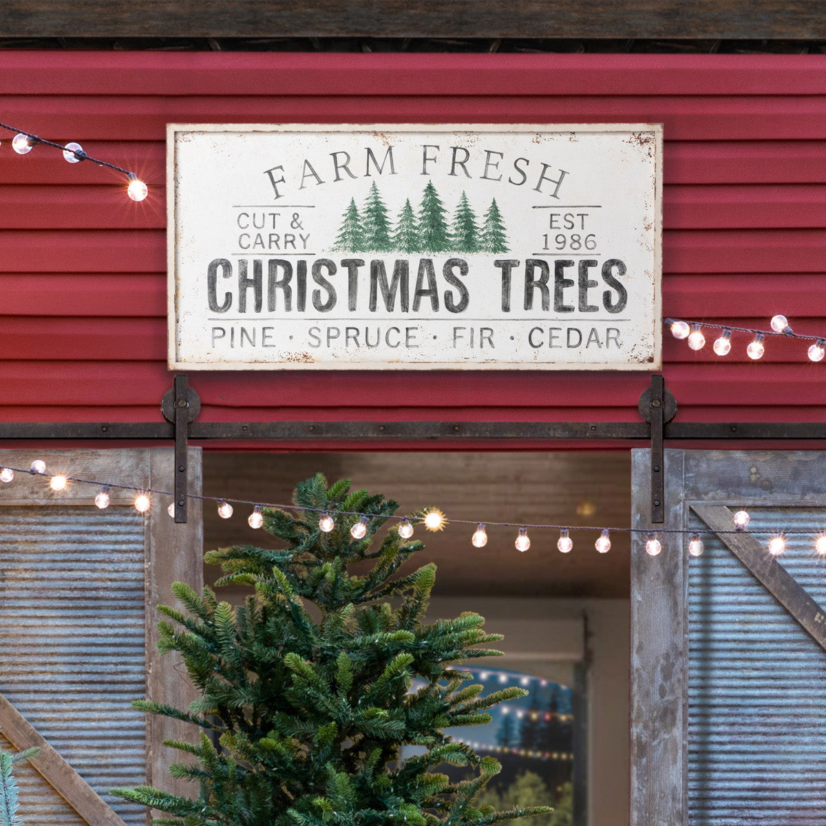 Holiday Iron Plaques